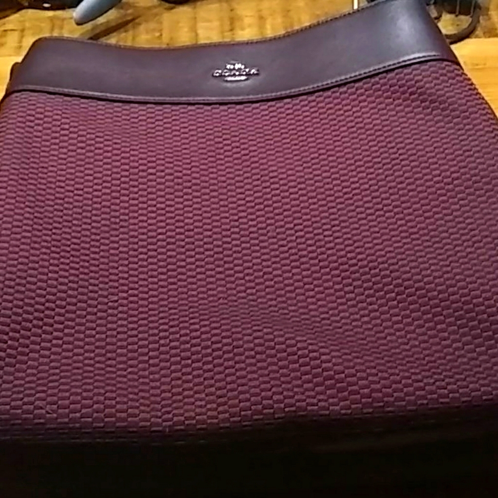 Coach Lexy Shoulder Bag in Legacy Jacquard Purse